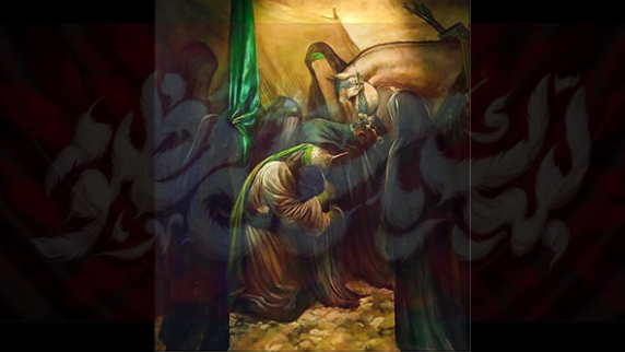 در اندوهِ حسین بن علی(علیهم السلام)، نه تنها زمین، که آسمانی…